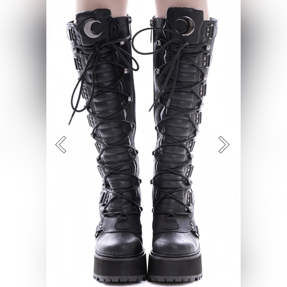 KILLSTAR SELENE BOOTS - Picture 1 of 9